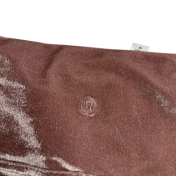 LULULEMON Wunder Lounge High Rise Velvet Leggings Women's Size 10 Pink Oak - Picture 4 of 9